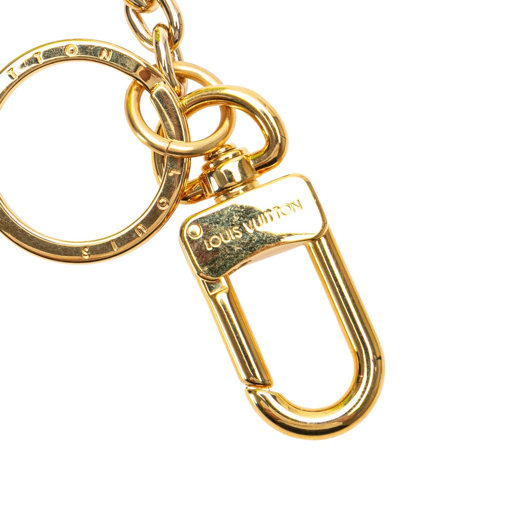 Louis Vuitton LV Set And Match Pouch Key Ring Bag Charm - 5