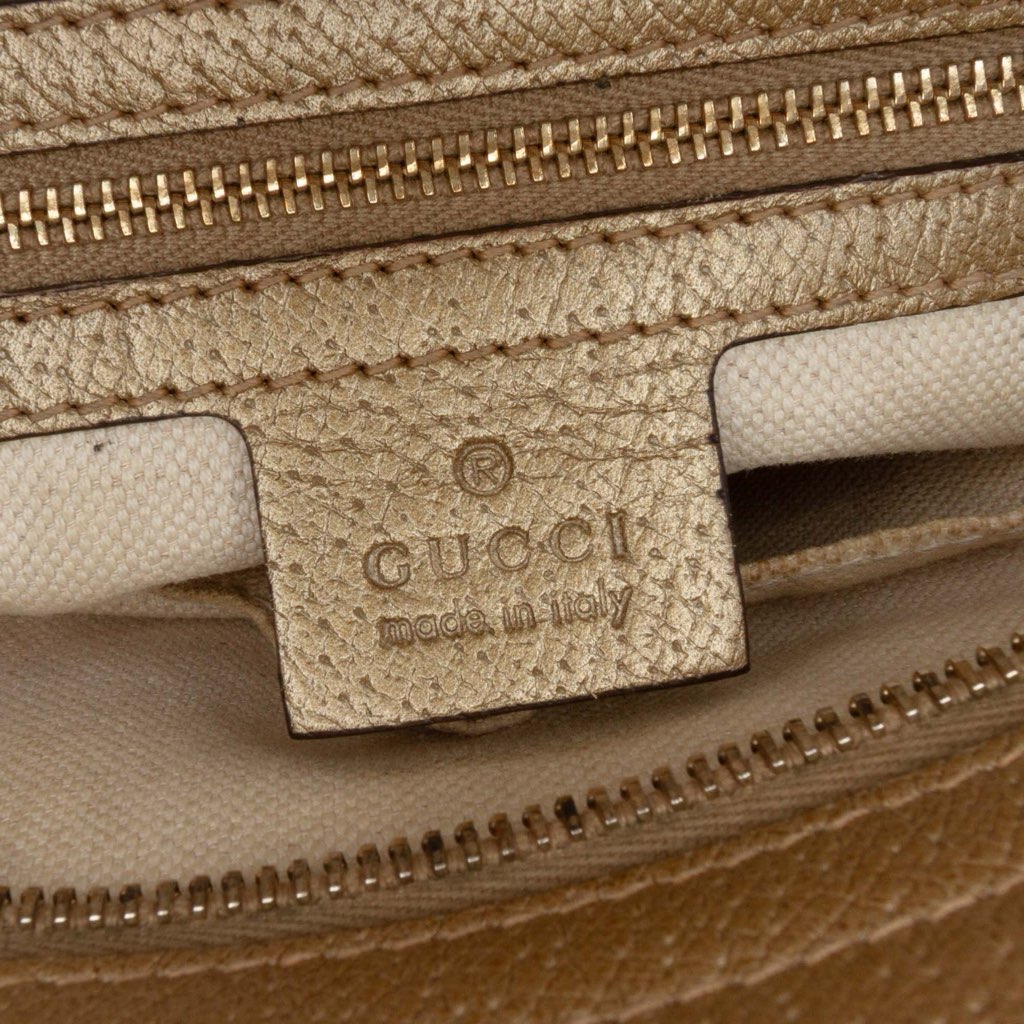 Gucci Small GG Canvas Bree Satchel - Side view