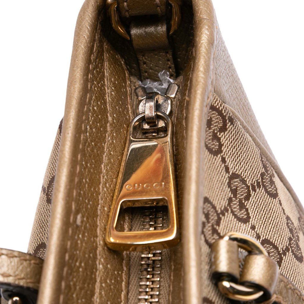 Gucci Small GG Canvas Bree Satchel - Image 11