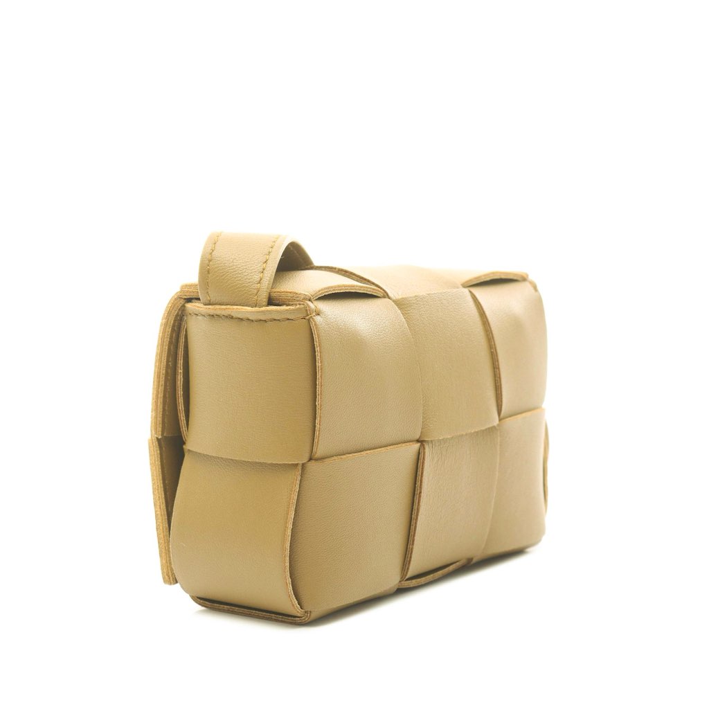 Bottega Veneta Candy Nappa Intrecciato Cassette Crossbody - Back view