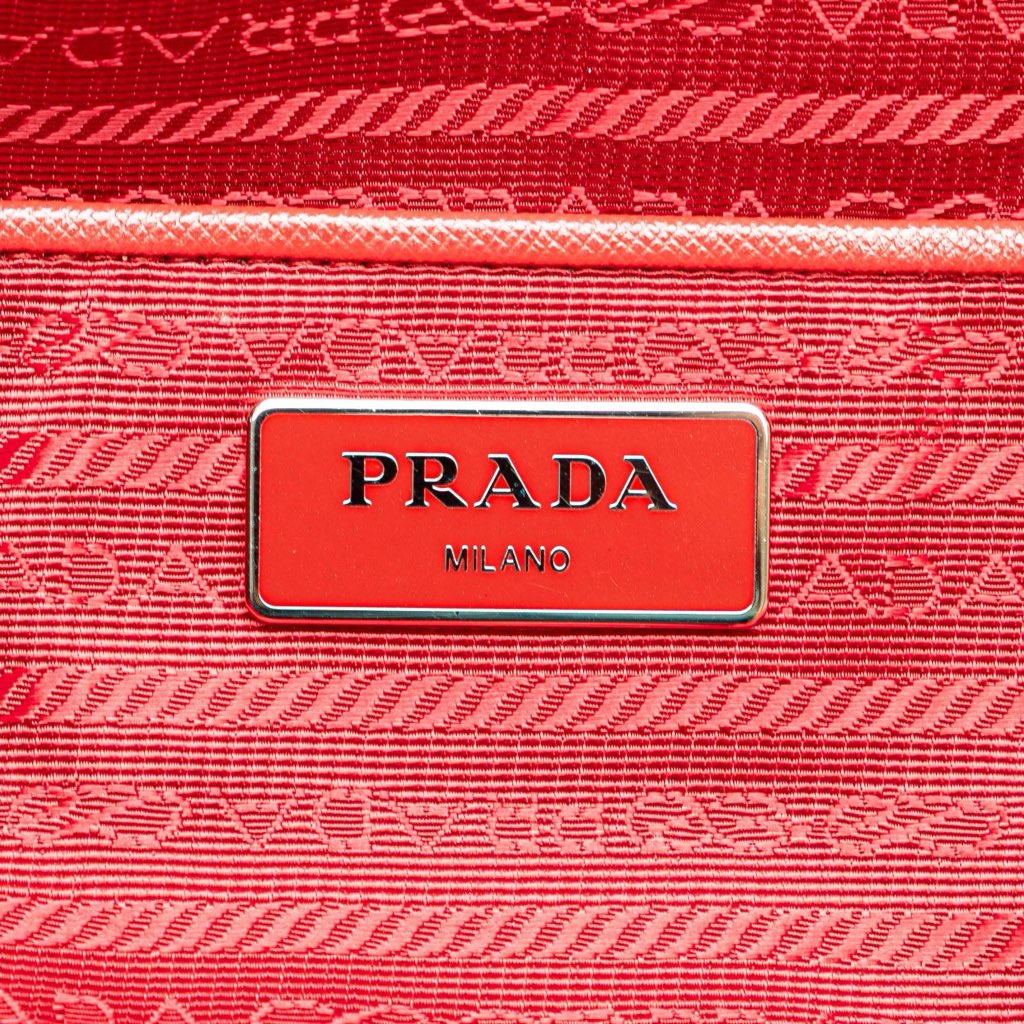 Prada Saffiano Trimmed Tessuto Open Convertible Tote - 5