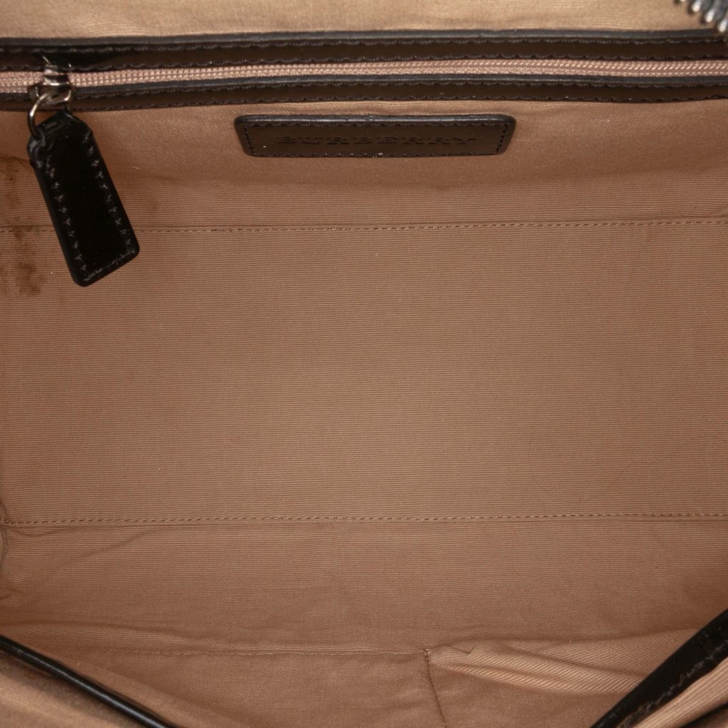 Burberry Supernova Check Coated Canvas Boston Bag - 4