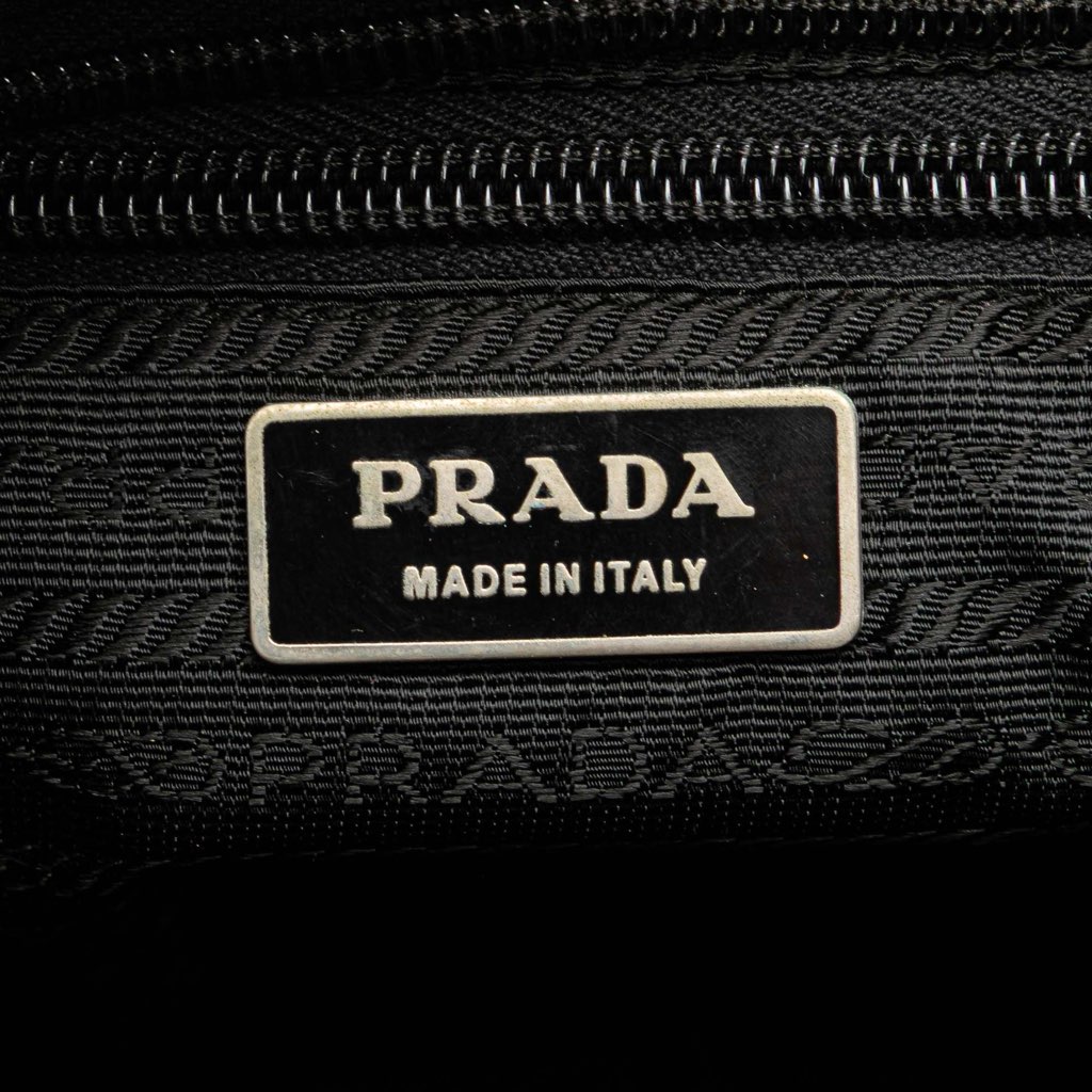 Prada Tessuto Zip Top Crossbody - Side view