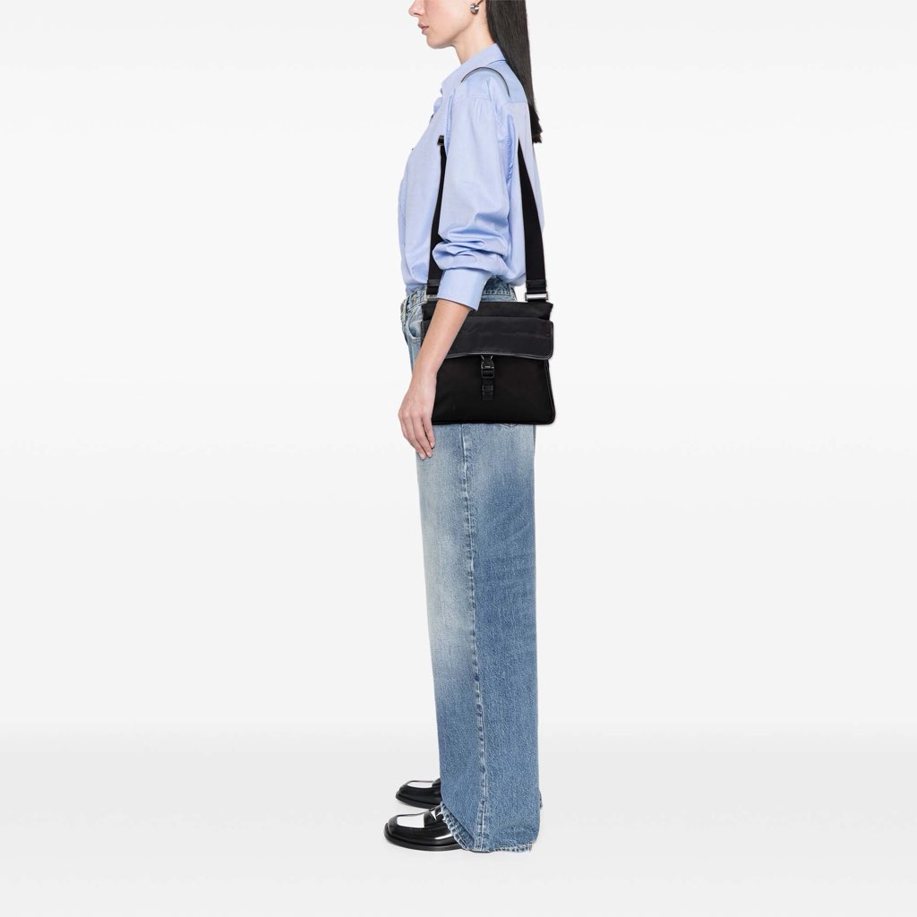 Prada Tessuto Zip Top Crossbody - Image 12