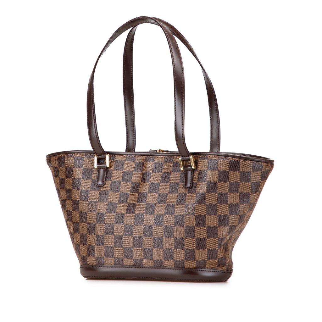 Louis Vuitton Damier Ebene Manosque PM - Back view