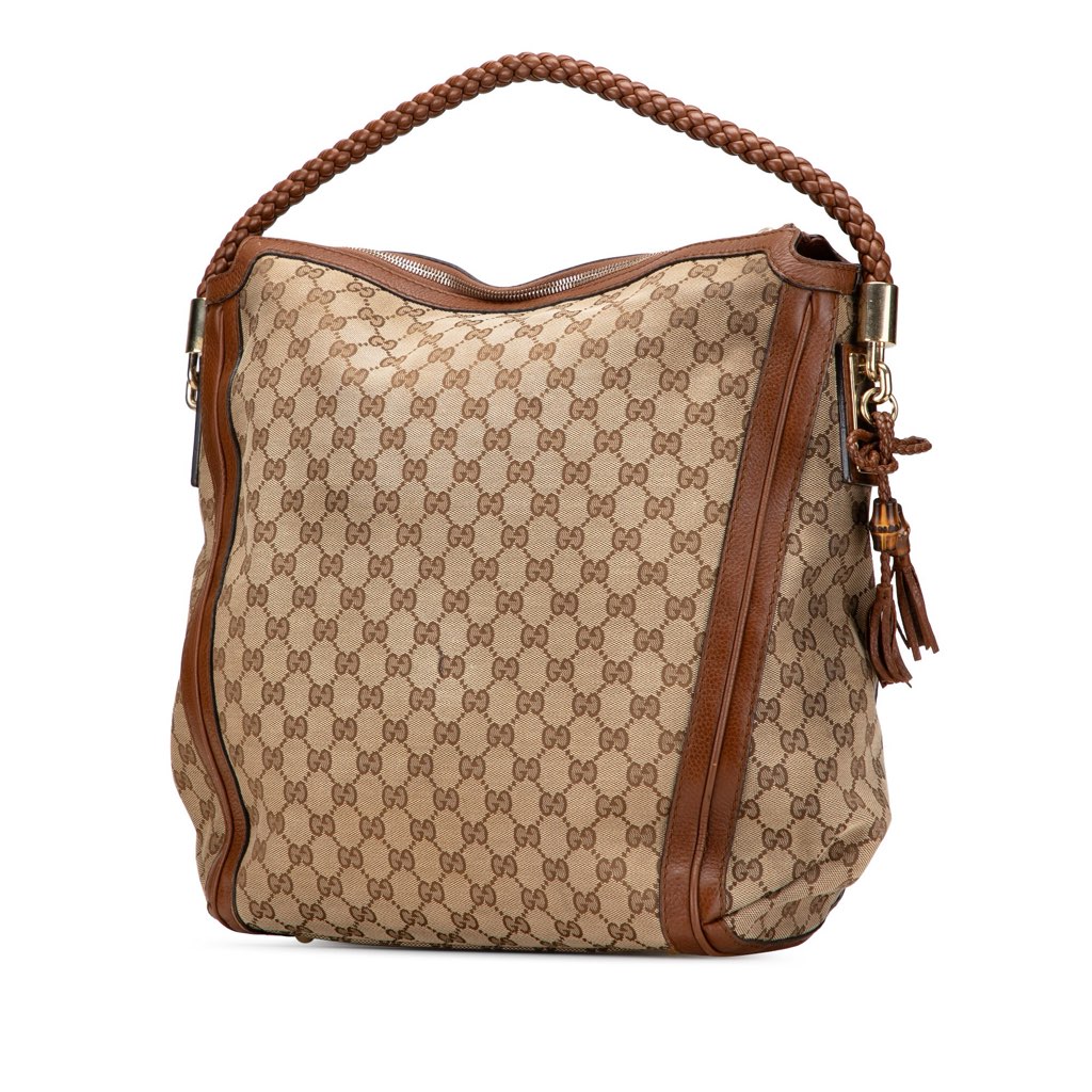 Gucci Large GG Canvas Bella Tote - 2