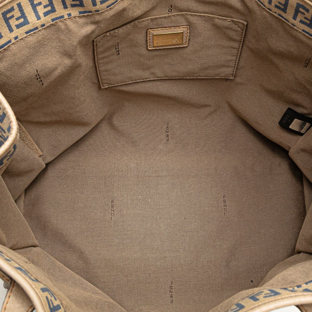 Fendi Zucchino Canvas Tote - 4