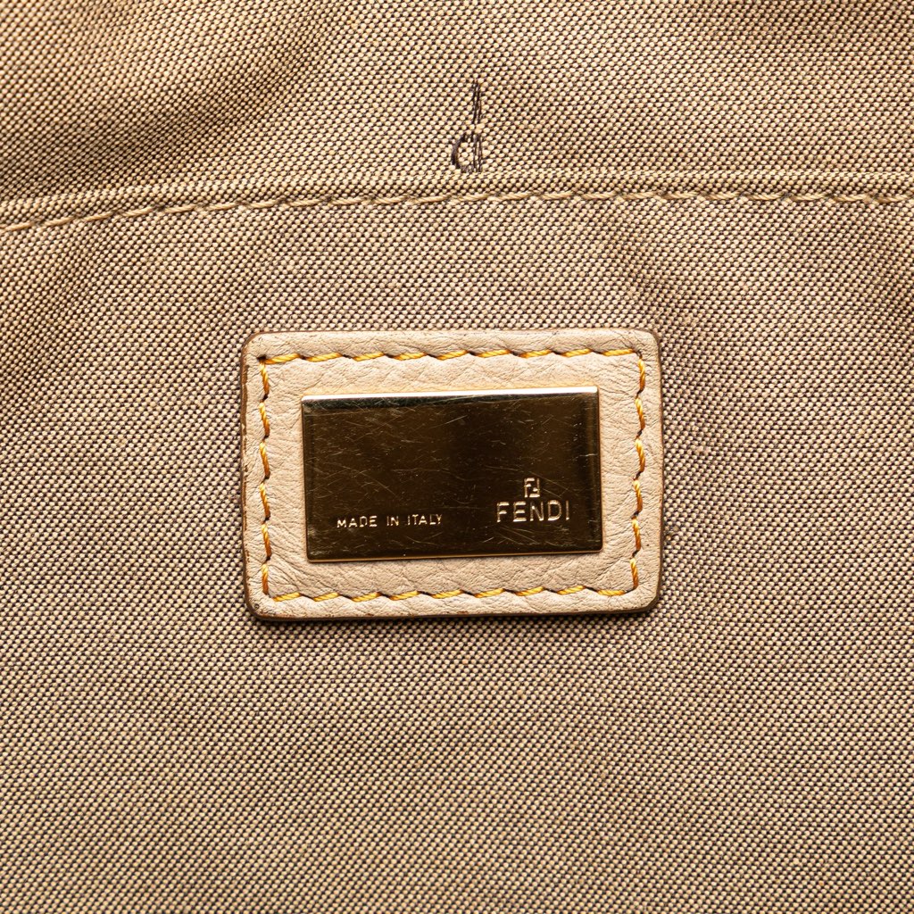Fendi Zucchino Canvas Tote - Side view