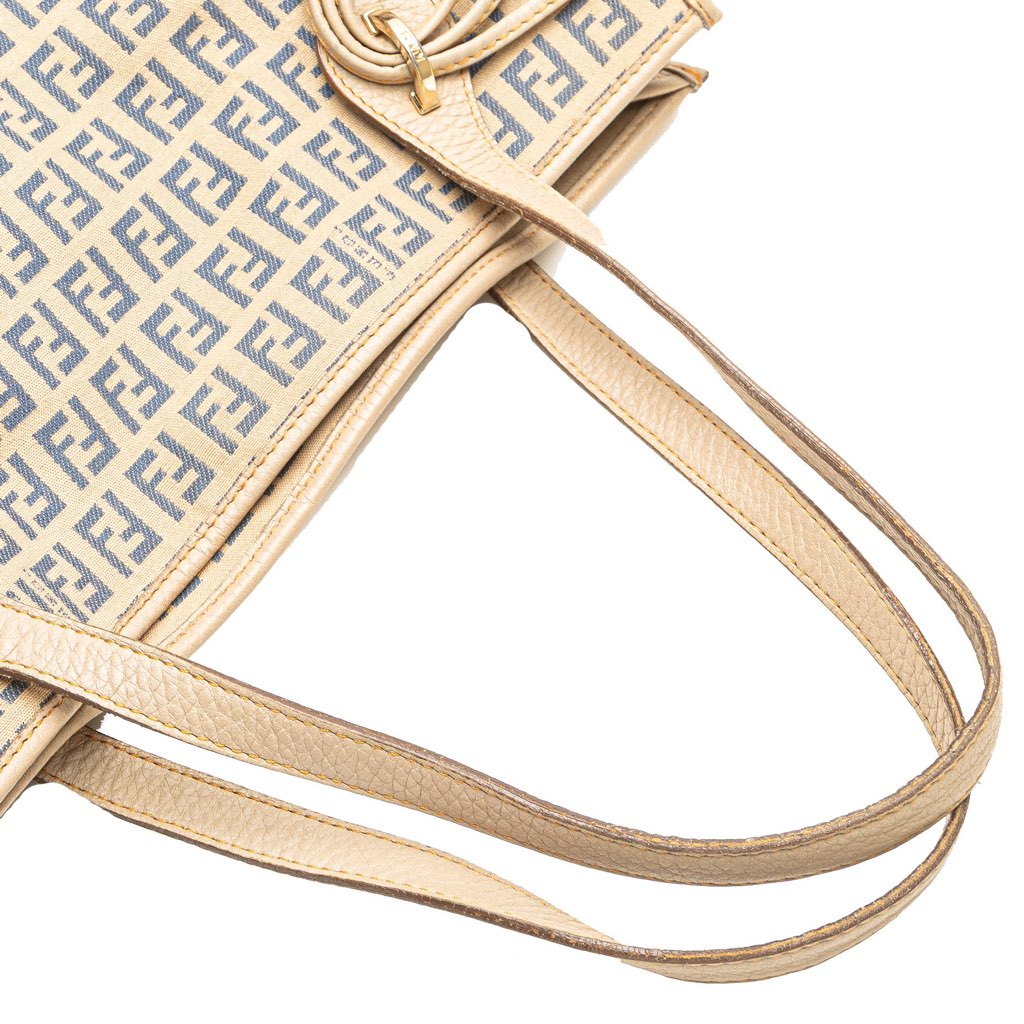 Fendi Zucchino Canvas Tote - Image 11