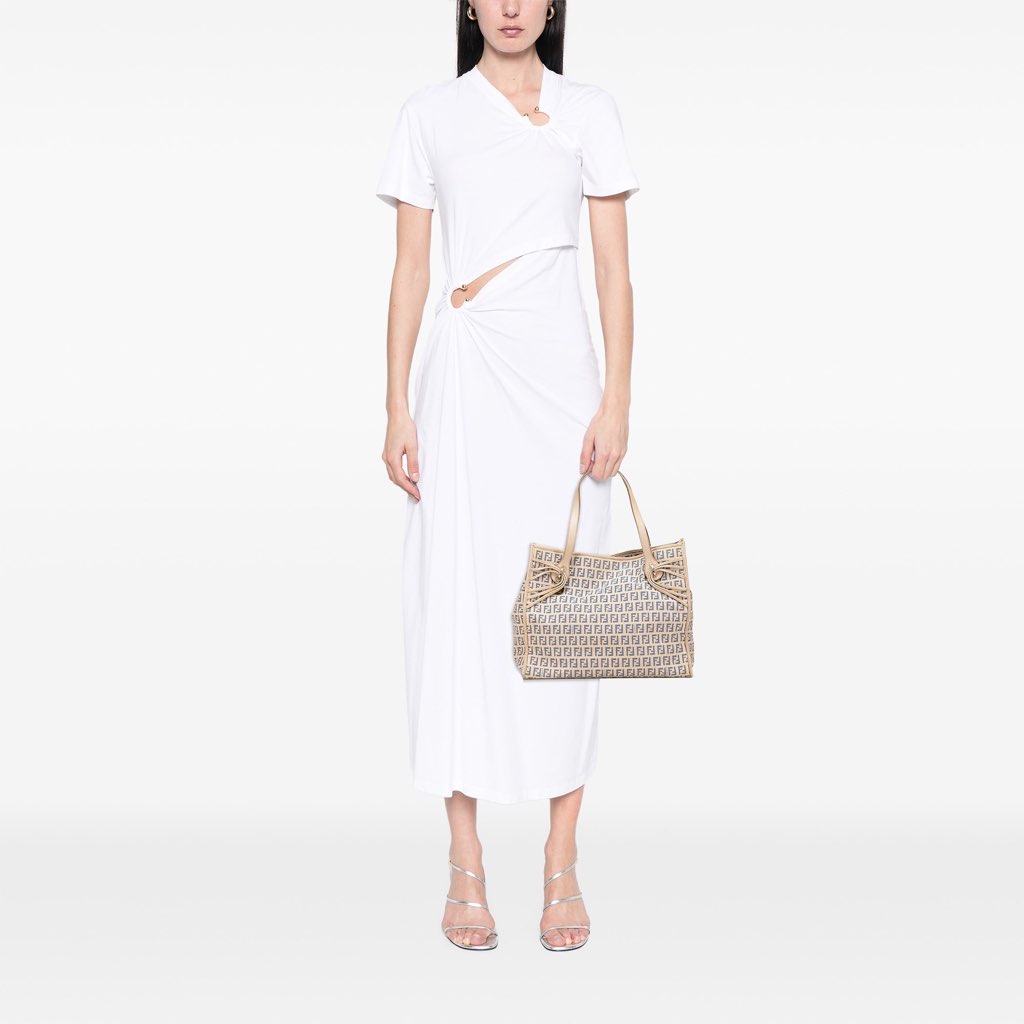 Fendi Zucchino Canvas Tote - Image 12