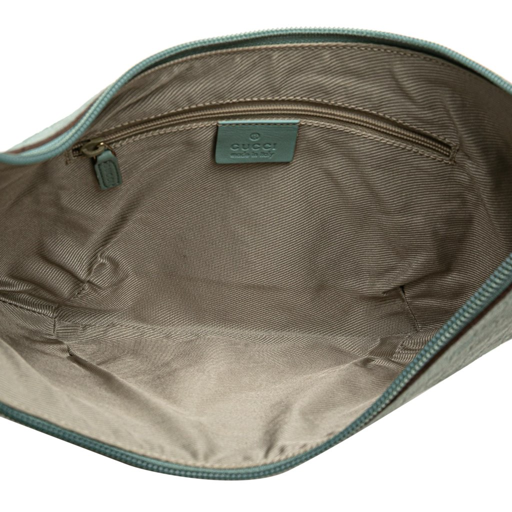 Gucci G Square Suede Hobo - 4