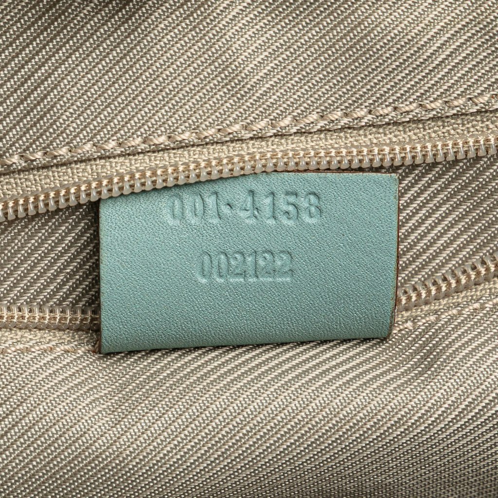 Gucci G Square Suede Hobo - Detail 1