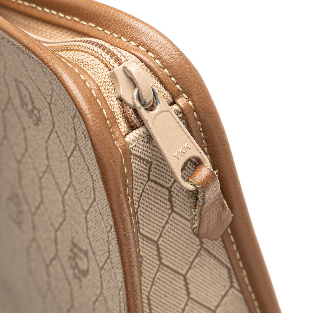 Dior Honeycomb Coated Canvas Clutch - Detail 2