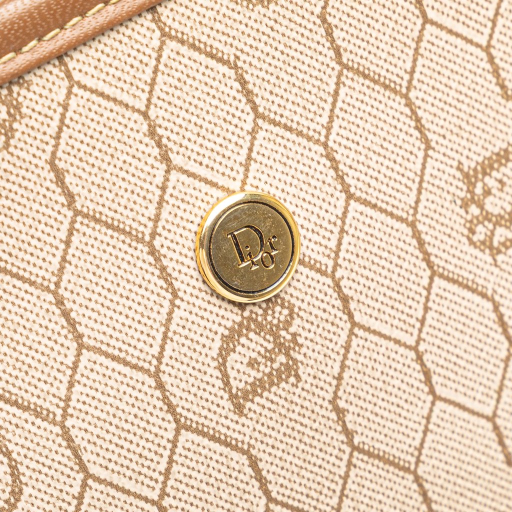 Dior Honeycomb Coated Canvas Clutch - Image 10