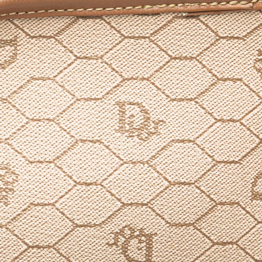 Dior Honeycomb Coated Canvas Clutch - Image 12