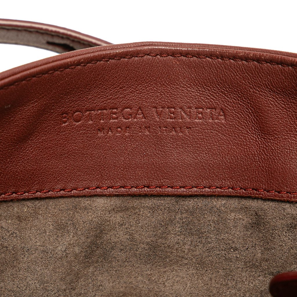 Bottega Veneta Nappa Intrecciato Flap Crossbody - Side view