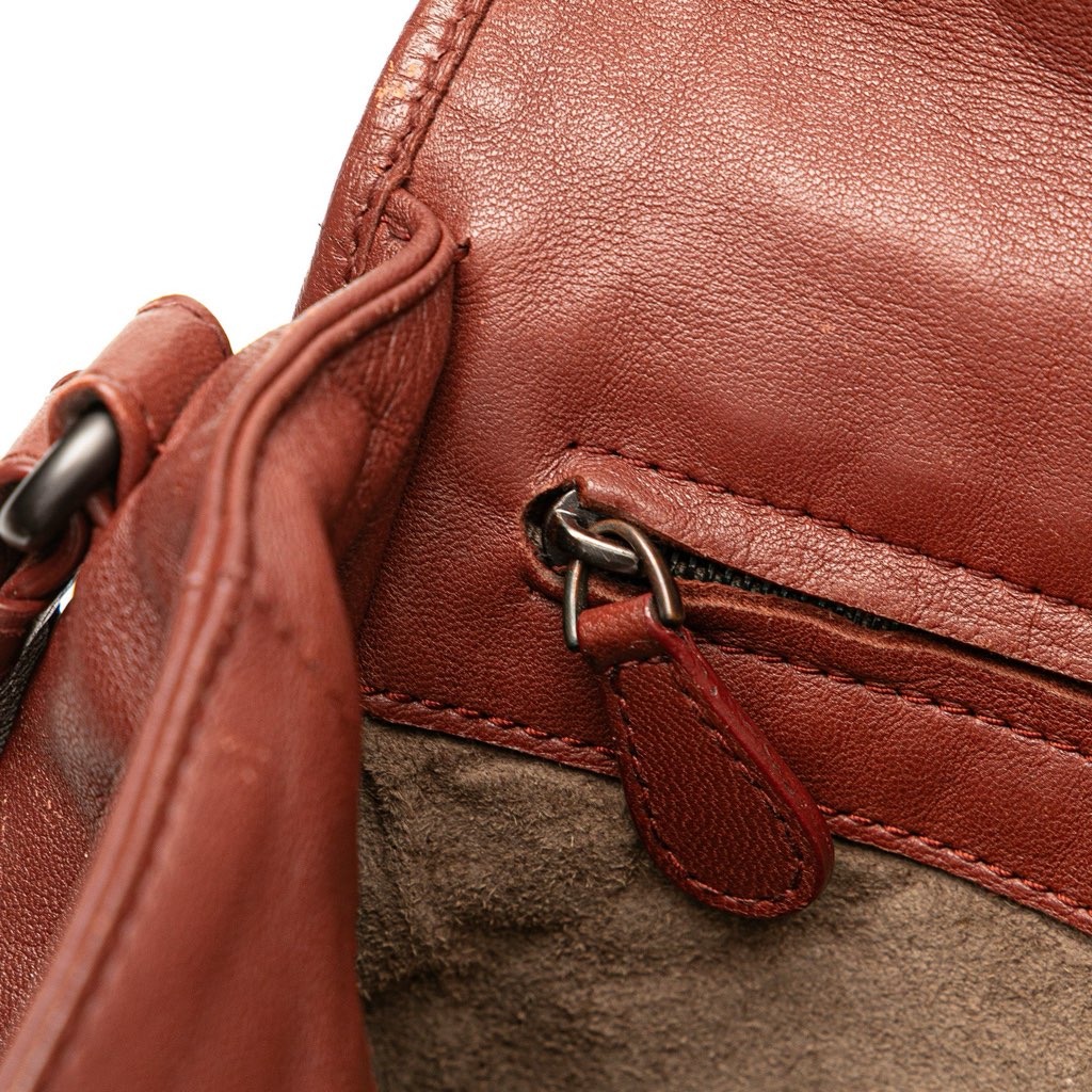 Bottega Veneta Nappa Intrecciato Flap Crossbody - Image 10