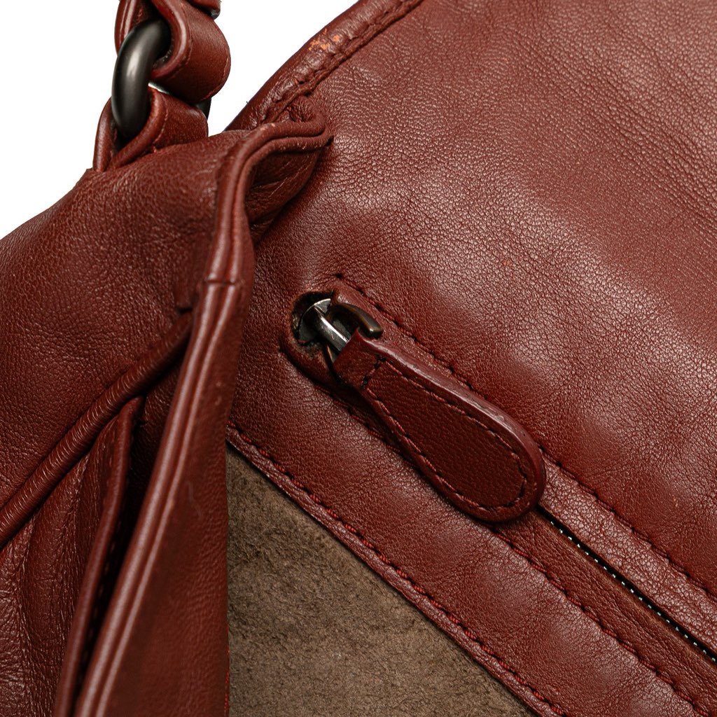 Bottega Veneta Nappa Intrecciato Flap Crossbody - Image 11