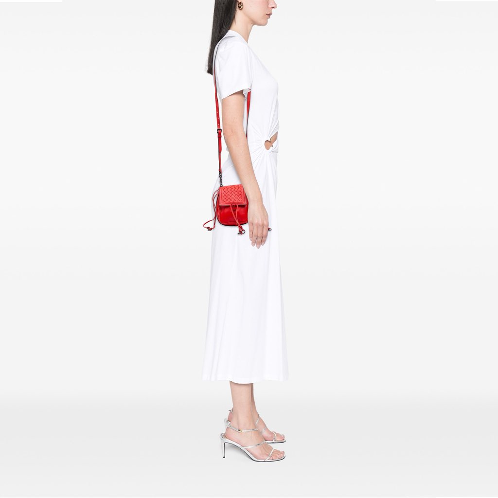 Bottega Veneta Nappa Intrecciato Double Sided Flap Crossbody - Detail 1