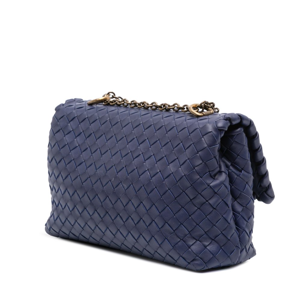 Bottega Veneta Baby Nappa Intrecciato Olimpia Crossbody - 2