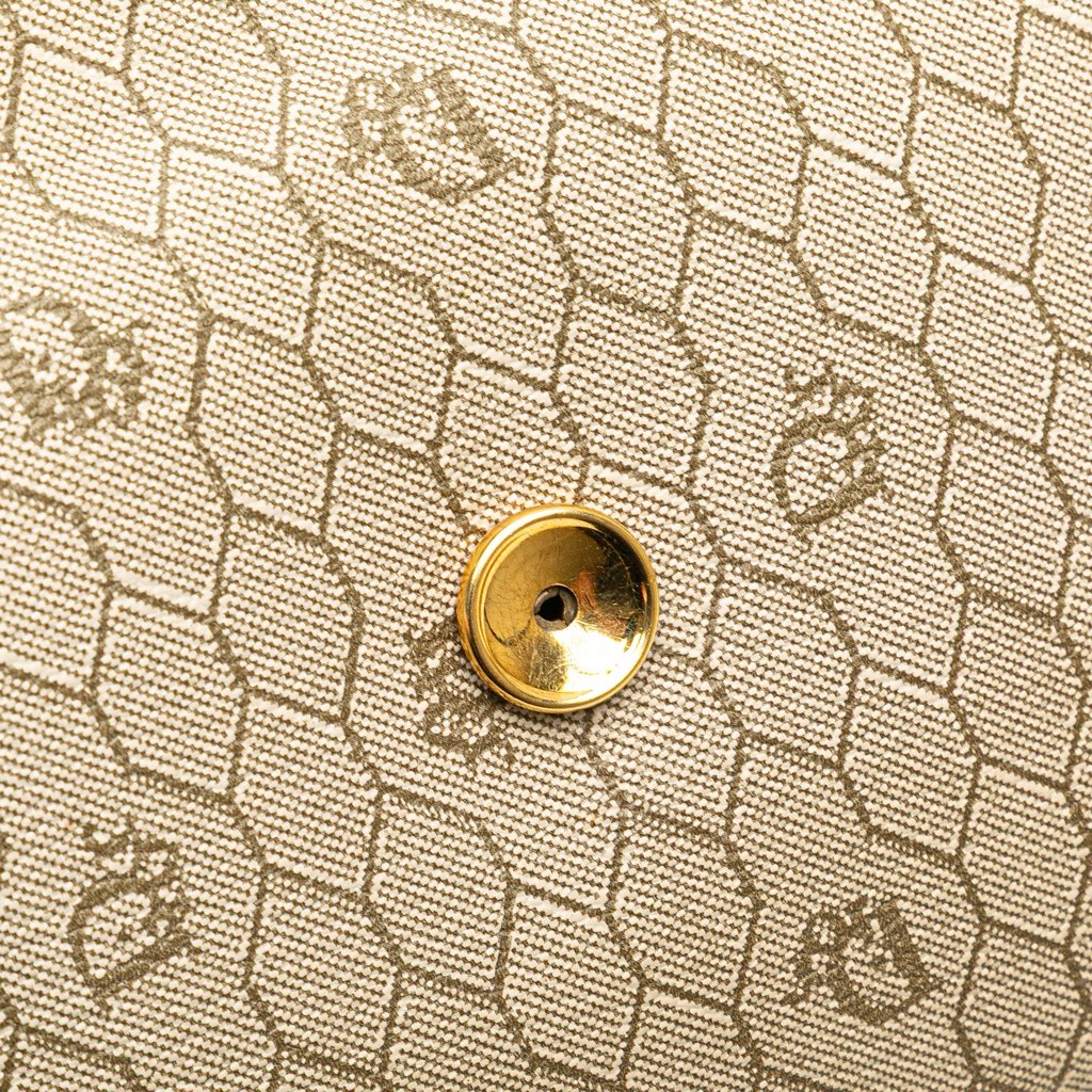 Dior Honeycomb Canvas Chain Shoulder Bag - Detail 2