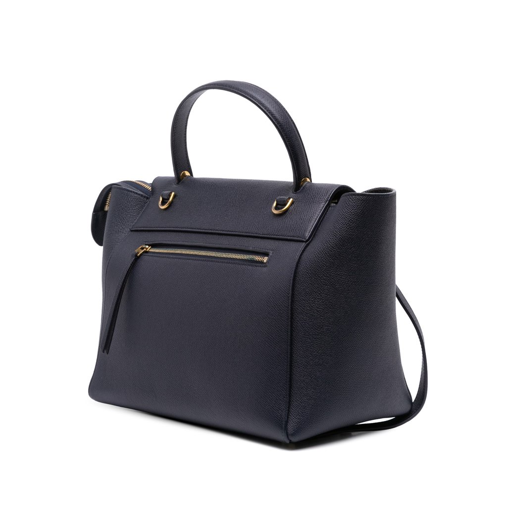 Celine Mini Grained Calfskin Belt Bag - 2
