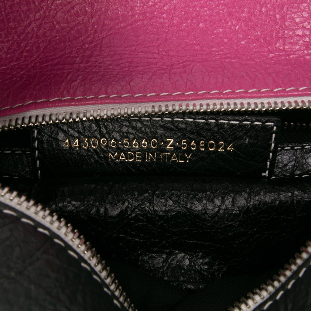 Balenciaga S Lambskin Bazar Shopper Satchel - Detail 2