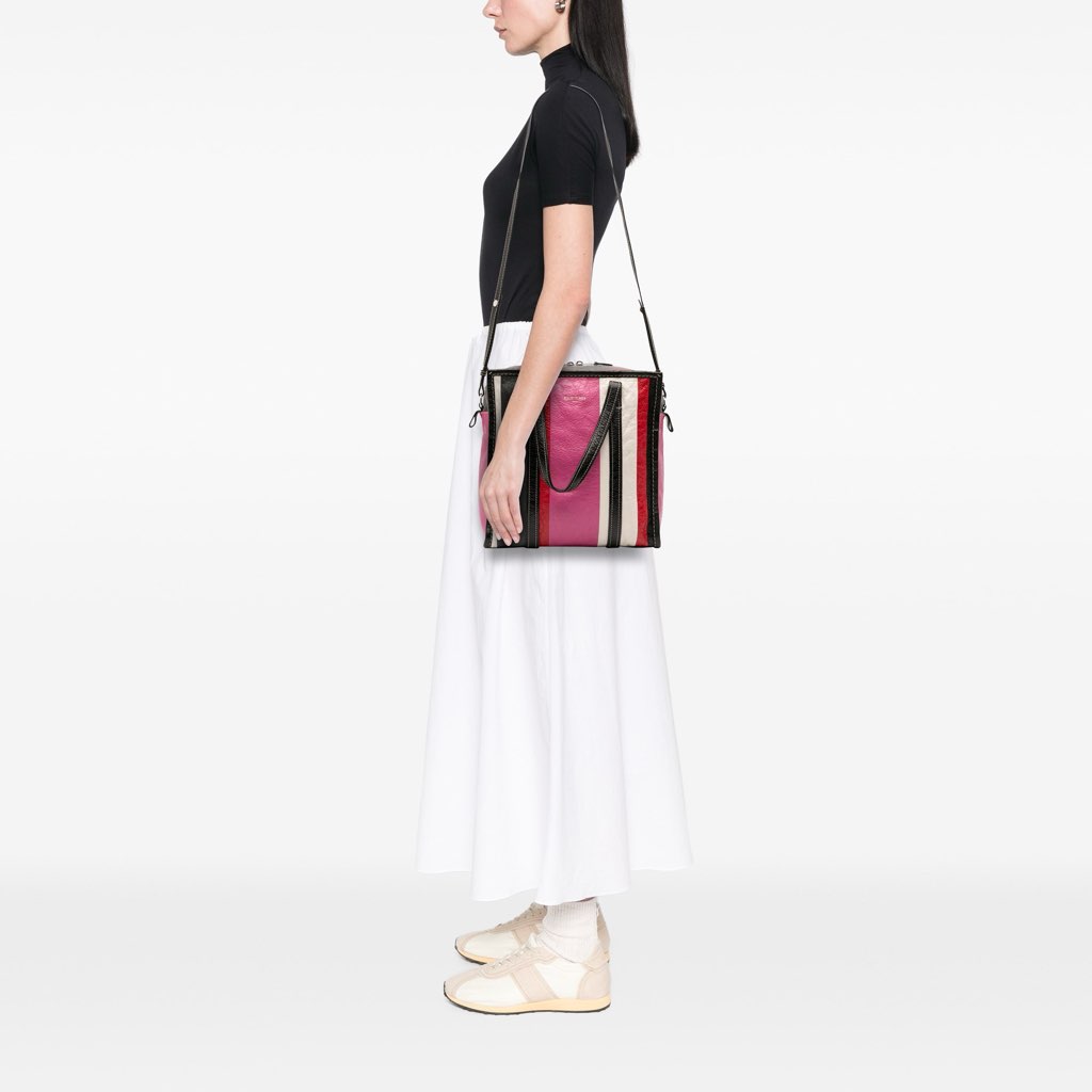 Balenciaga S Lambskin Bazar Shopper Satchel - Image 11