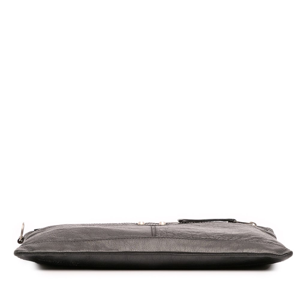 Balenciaga Lambskin Motocross Classic Clip L Clutch - 3