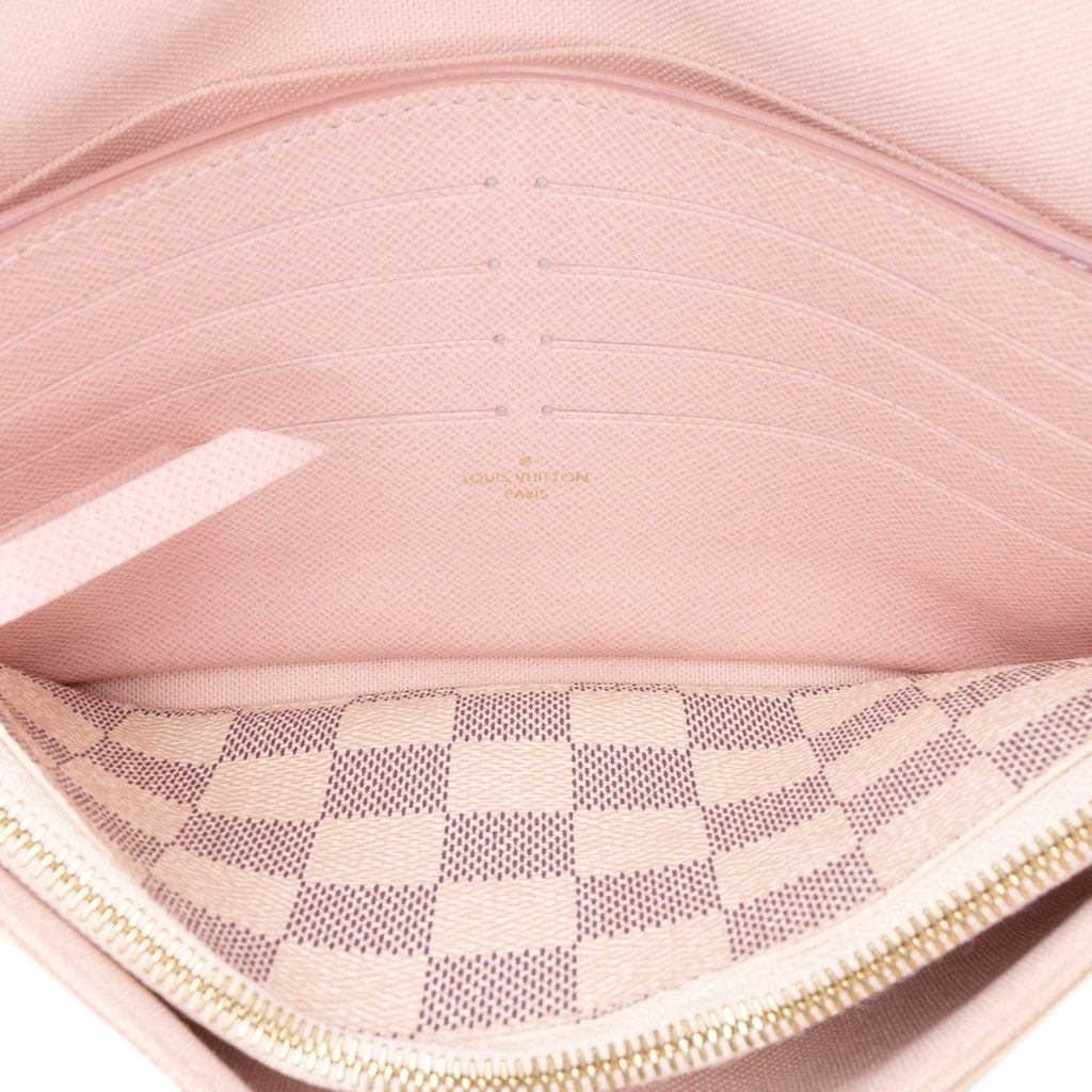 Louis Vuitton Damier Azur Pochette Felicie - Side view