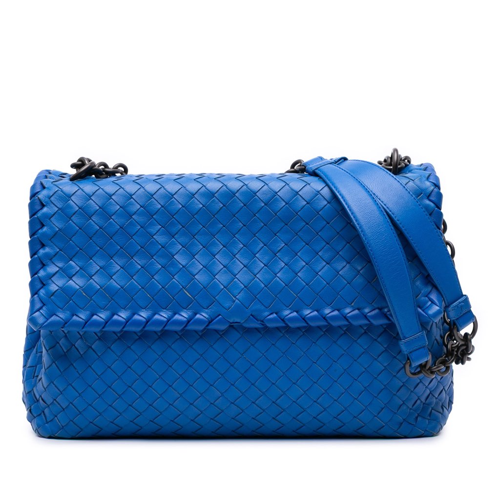 Bottega Veneta Medium Nappa Intrecciato Olimpia Crossbody