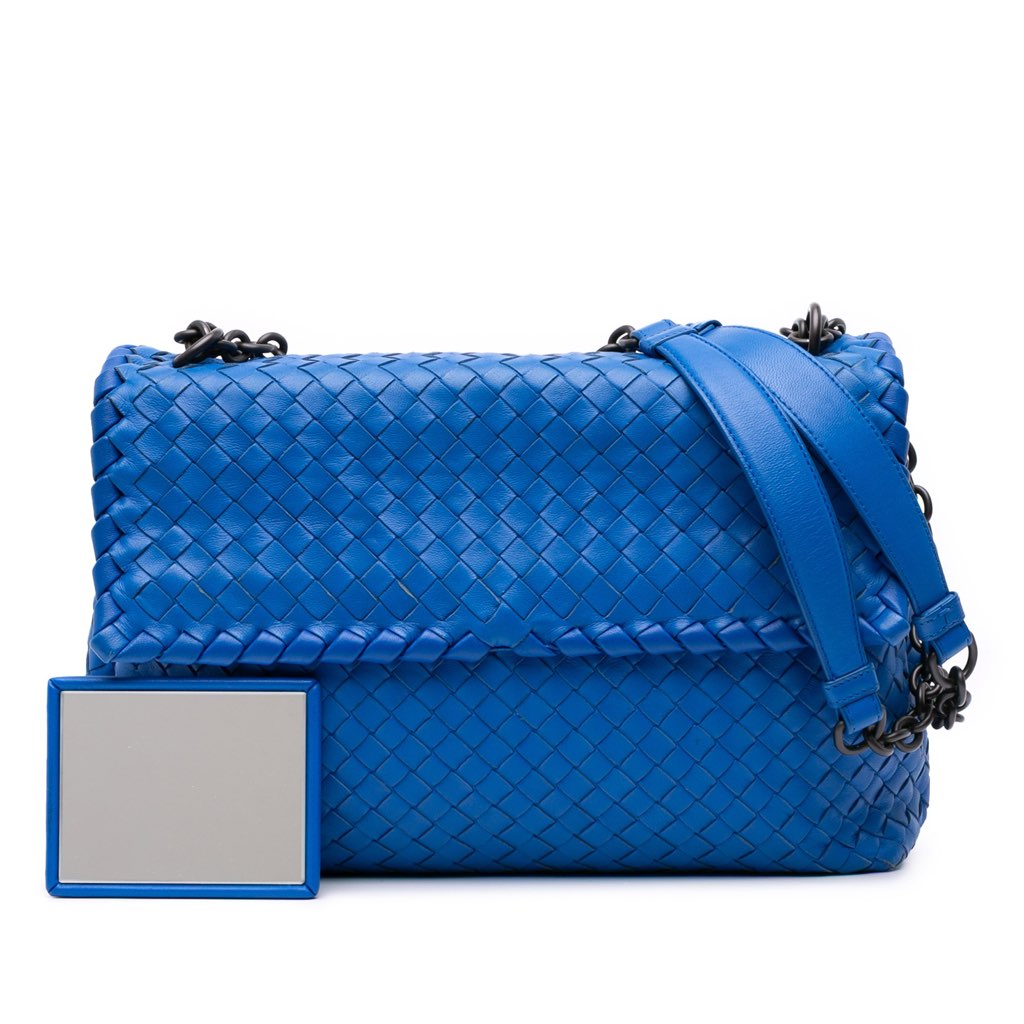 Bottega Veneta Medium Nappa Intrecciato Olimpia Crossbody - Image 11