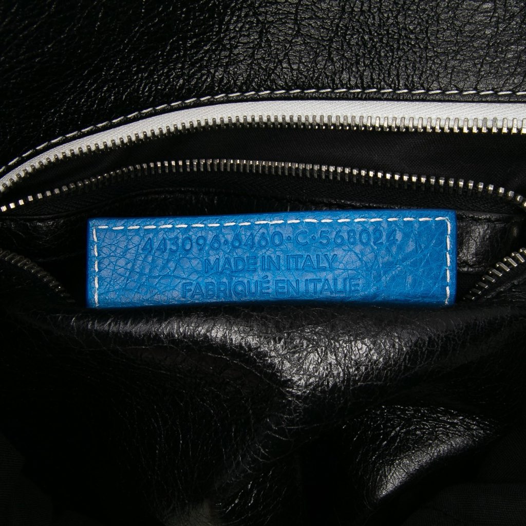 Balenciaga S Lambskin Bazar Shopper Satchel - Detail 1