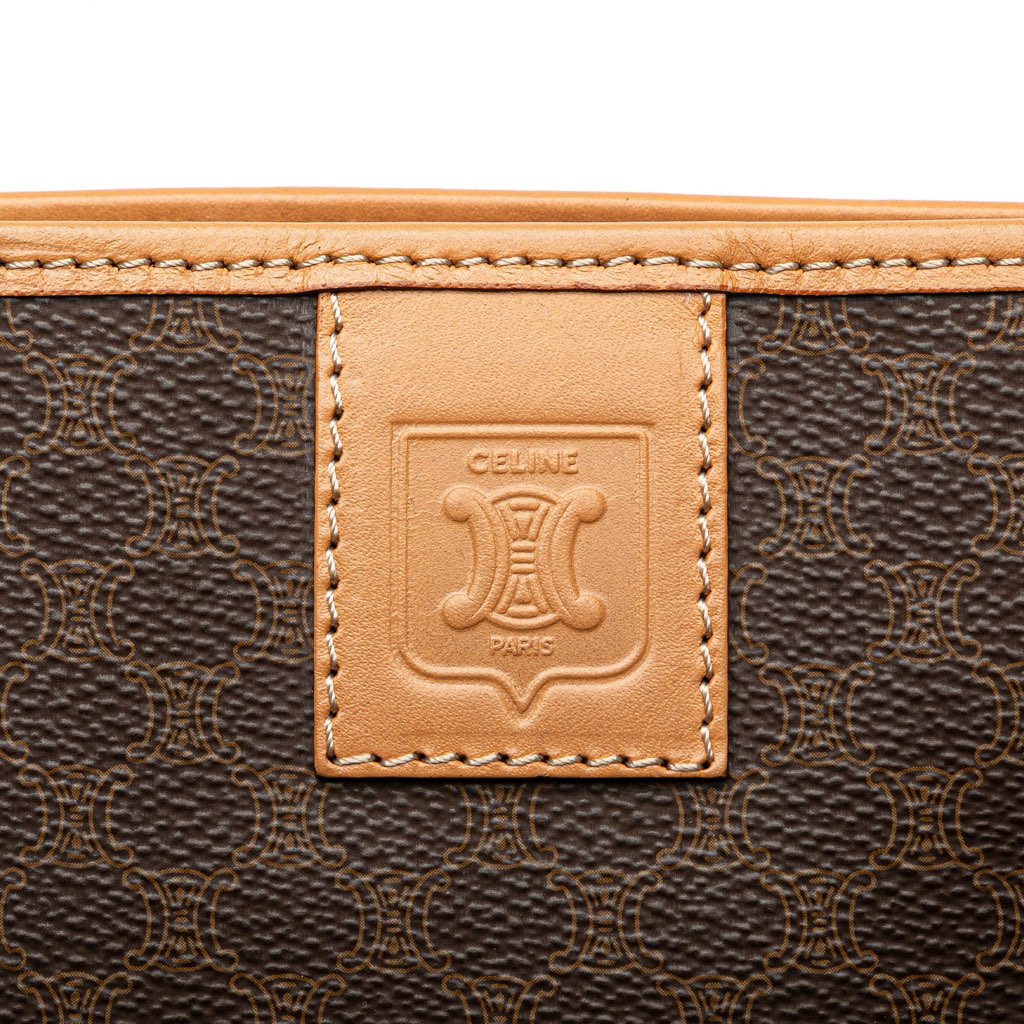 Celine Macadam Coated Canvas Clutch - Detail 1