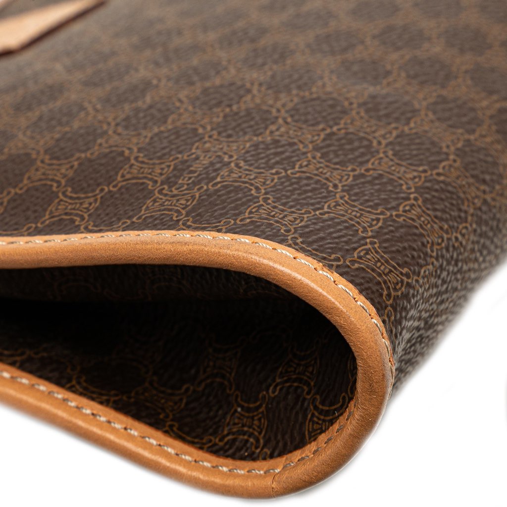 Celine Macadam Coated Canvas Clutch - Detail 2