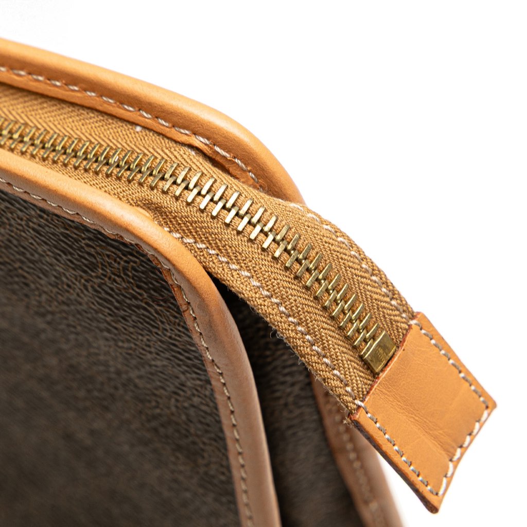 Celine Macadam Coated Canvas Clutch - Image 11