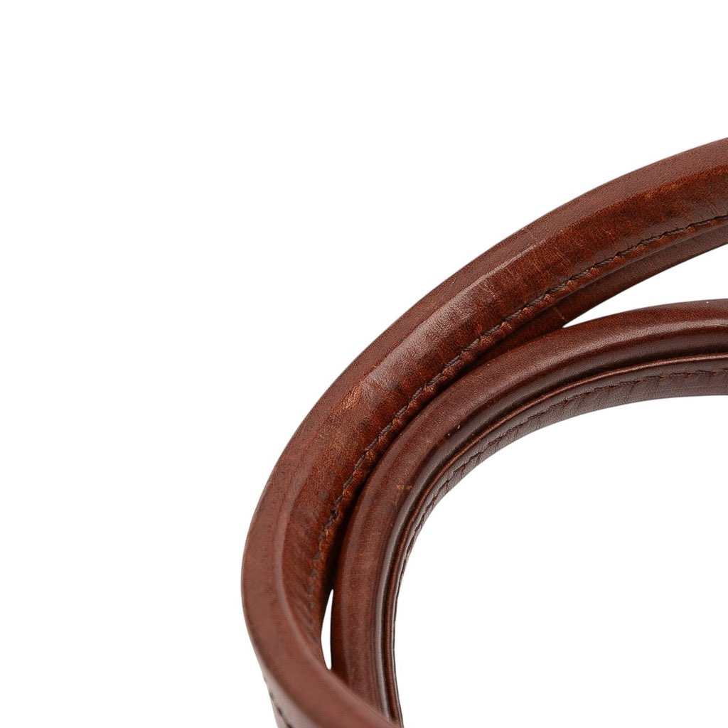 Burberry Mega Check Canvas Lowry Satchel - Image 14