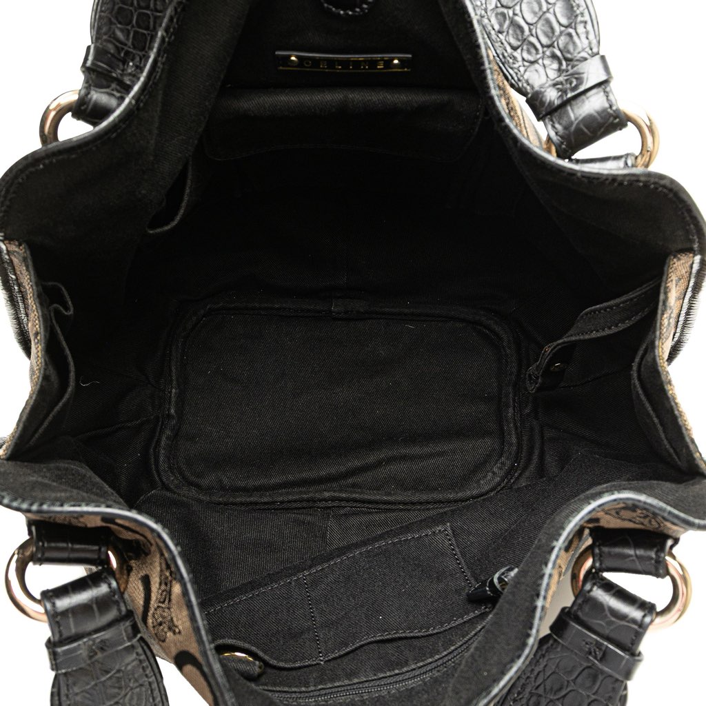 Celine C Carriage Canvas Bittersweet Hobo - 4