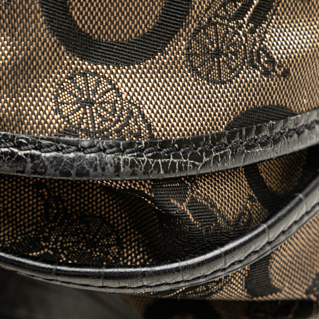 Celine C Carriage Canvas Bittersweet Hobo - Image 12