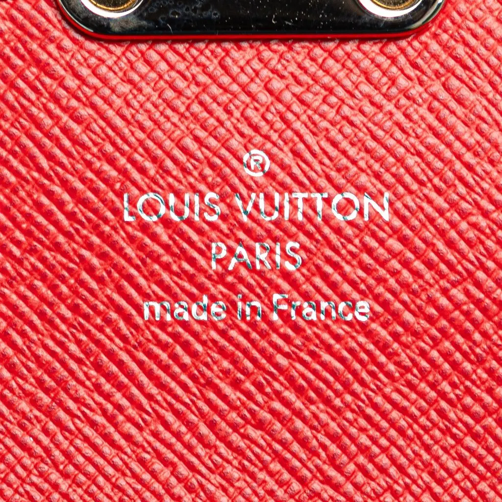 Louis Vuitton Monogram Tribal Mask Chain Wallet Brown Canvas Good - Box View