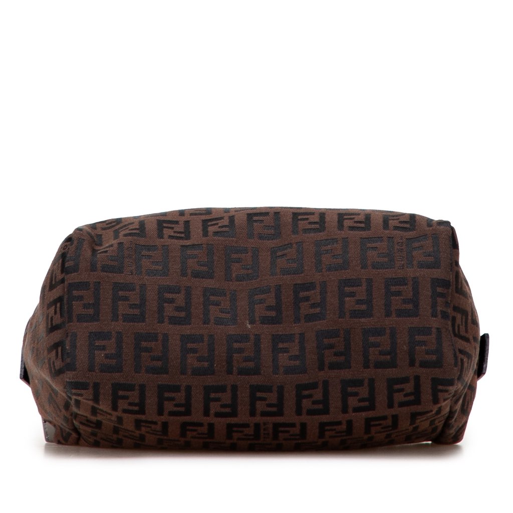 Fendi Mini Zucchino Canvas Handbag - Image 6
