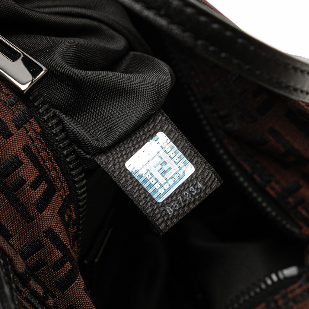 Fendi Mini Zucchino Canvas Handbag - Detail 2