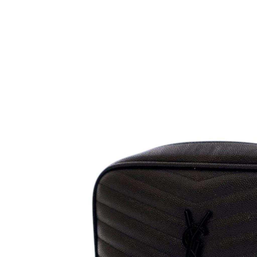 Saint Laurent Mini Grain de Poudre Monogram Monochrome Lou Camera Bag - 5
