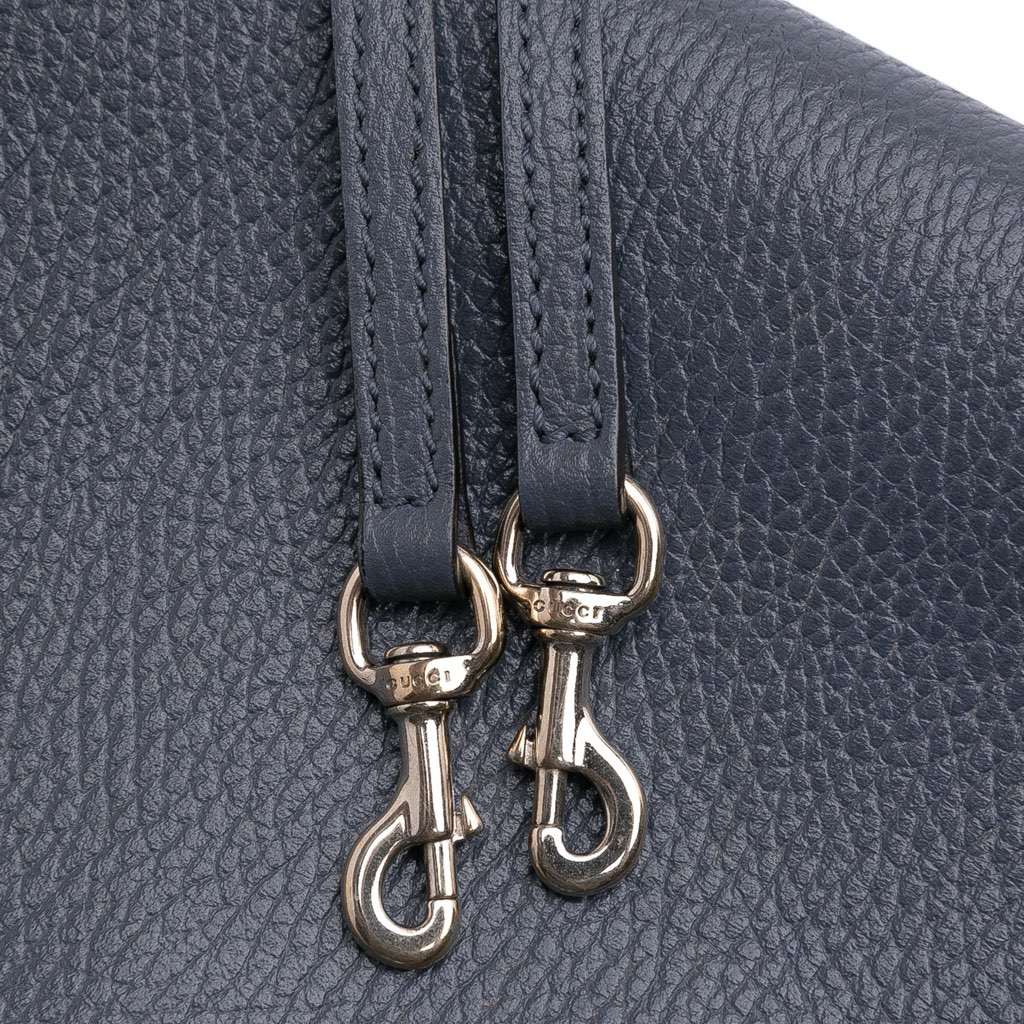 Gucci Mini Leather Swing Satchel - Image 13