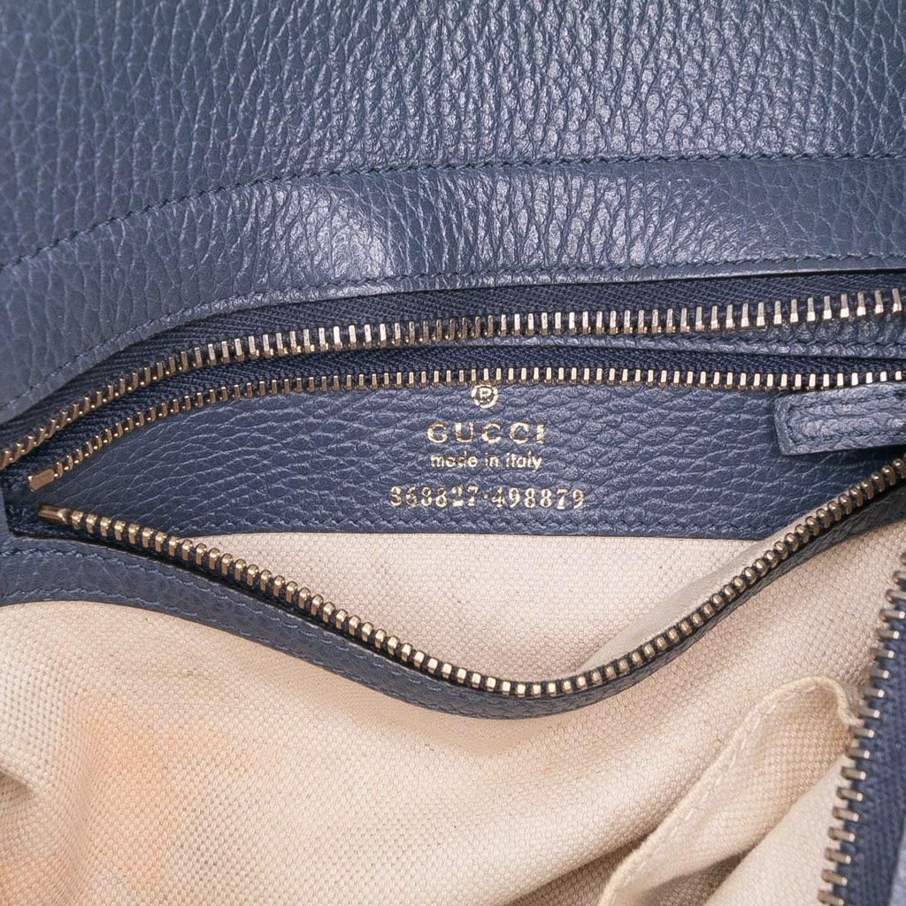 Gucci Mini Leather Swing Satchel - Side view