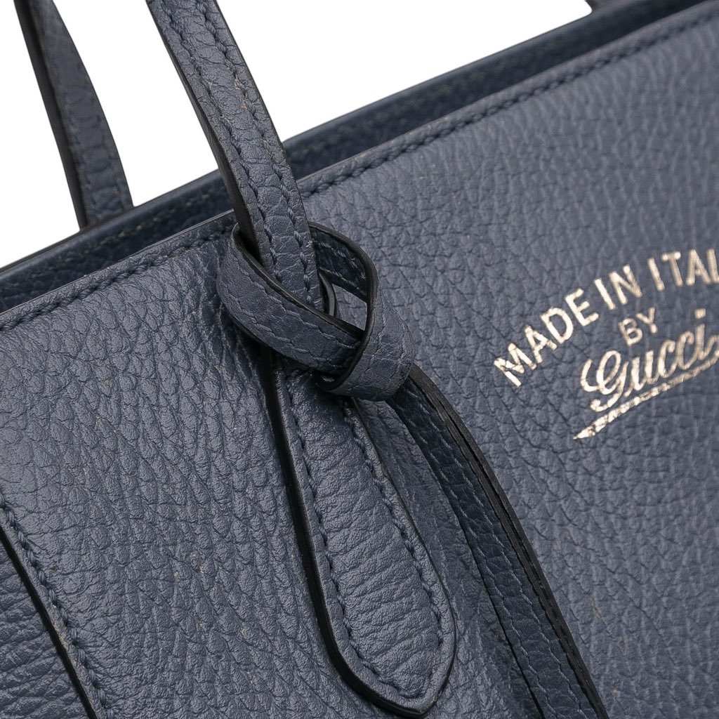 Gucci Mini Leather Swing Satchel - Image 10