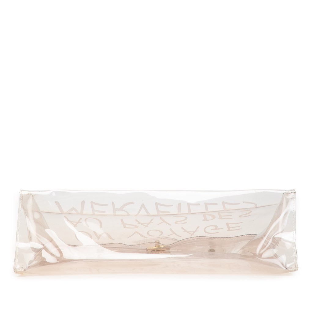 Hermès Vinyl Souvenir De L Exposition Kelly Handbag - 3