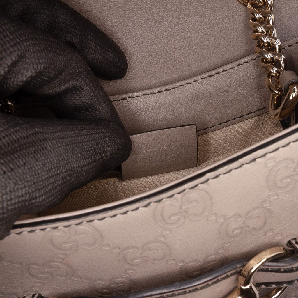 Gucci Mini Guccissima Emily Crossbody - Side view