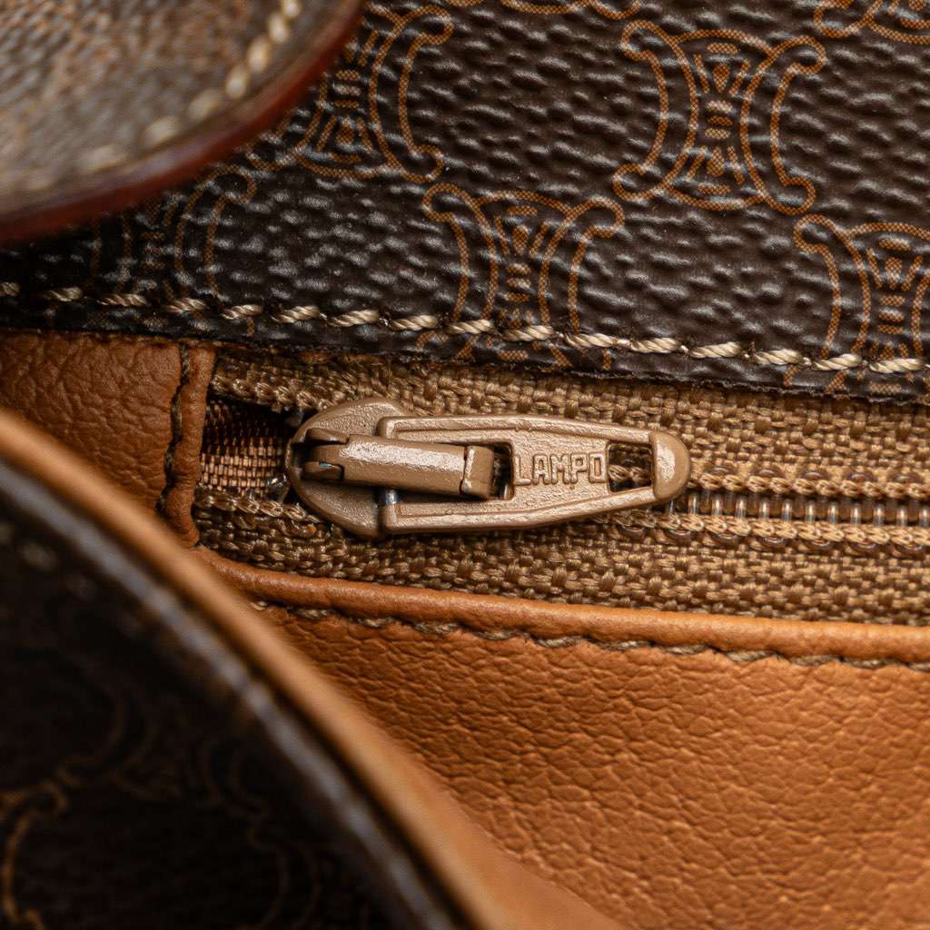 Celine Macadam Coated Canvas Crossbody - Detail 1