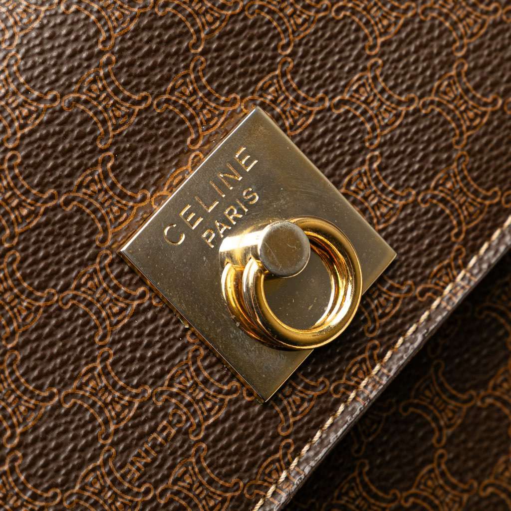 Celine Macadam Coated Canvas Crossbody - Detail 2